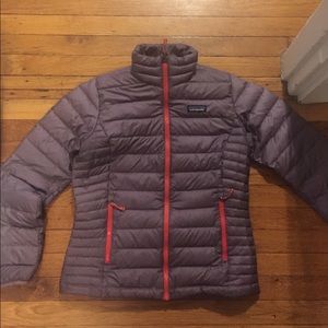 Patagonia women’s down sweater jacket - S